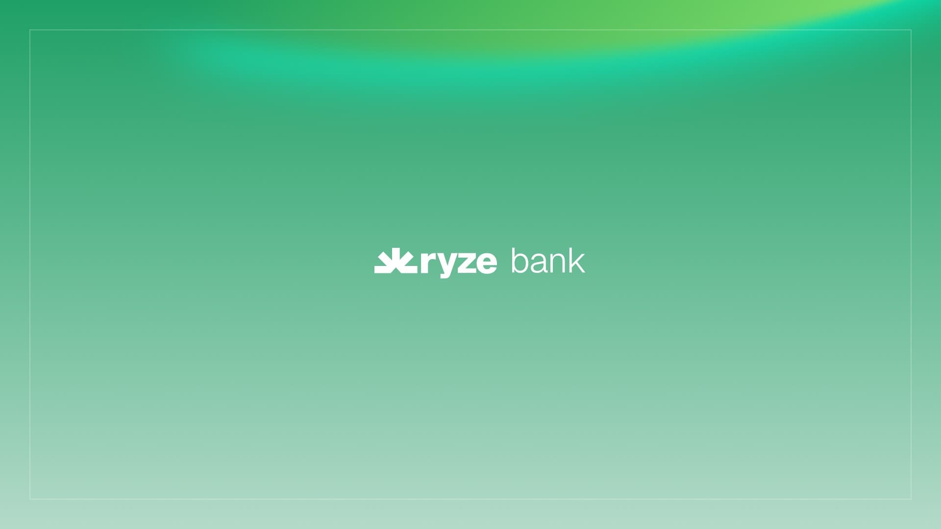 Ryze Bank brand identity exploration 1