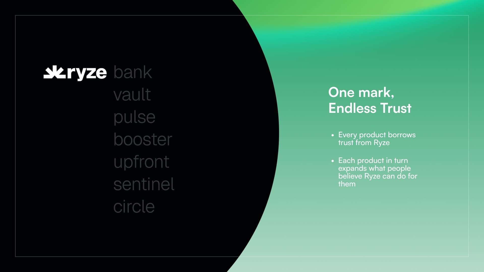 Ryze Bank brand identity exploration 4