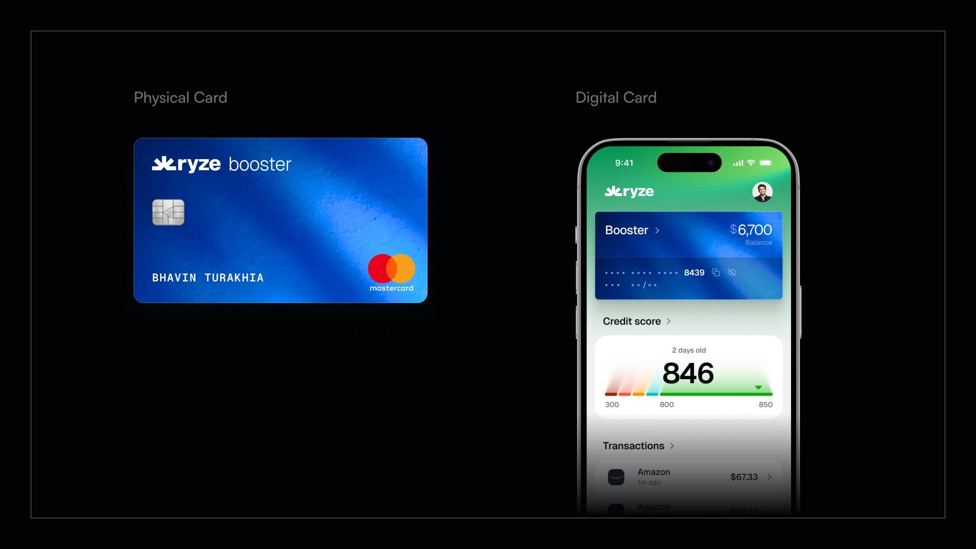 Ryze Bank brand identity exploration 7