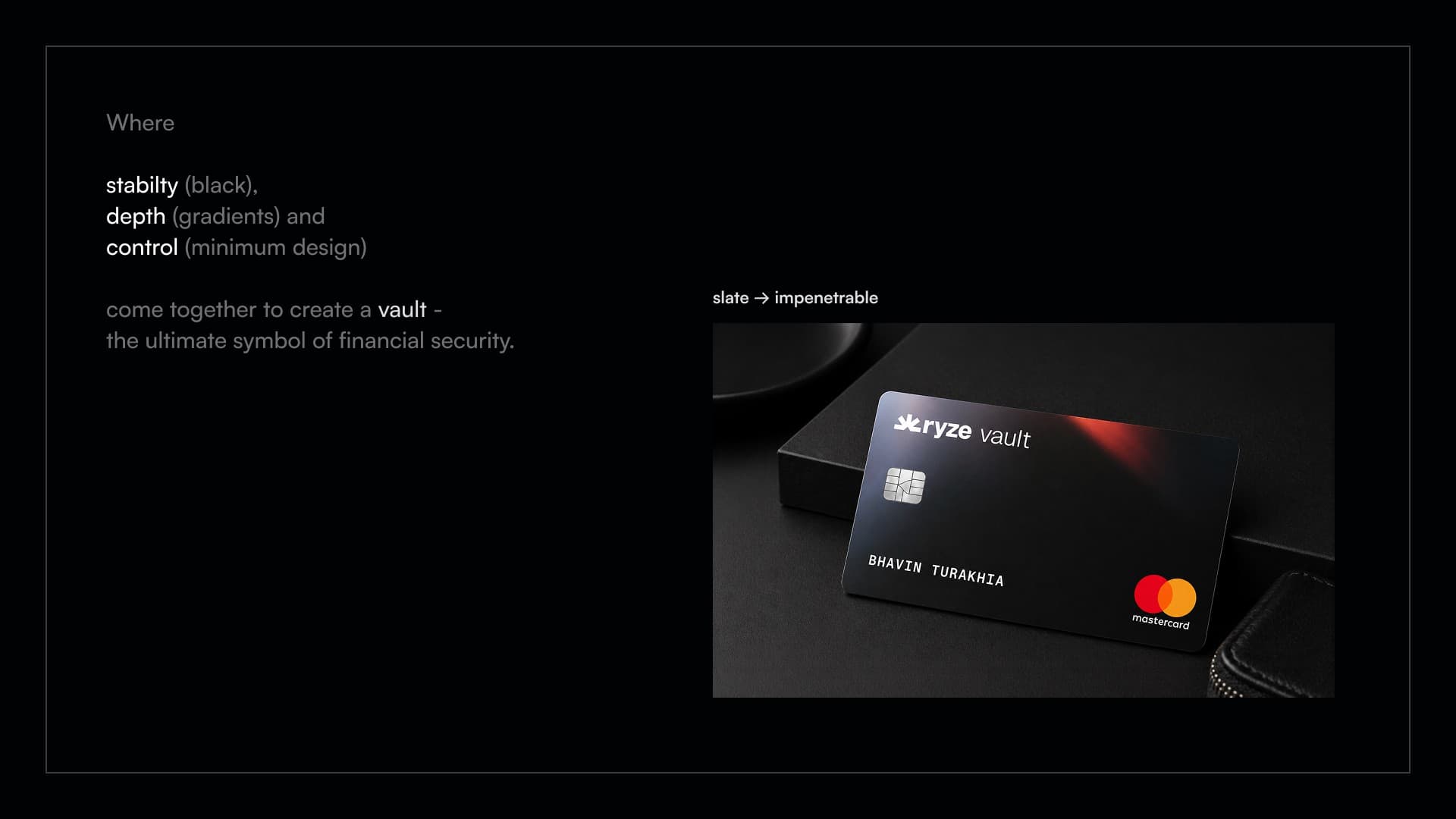 Ryze Bank brand identity exploration 12