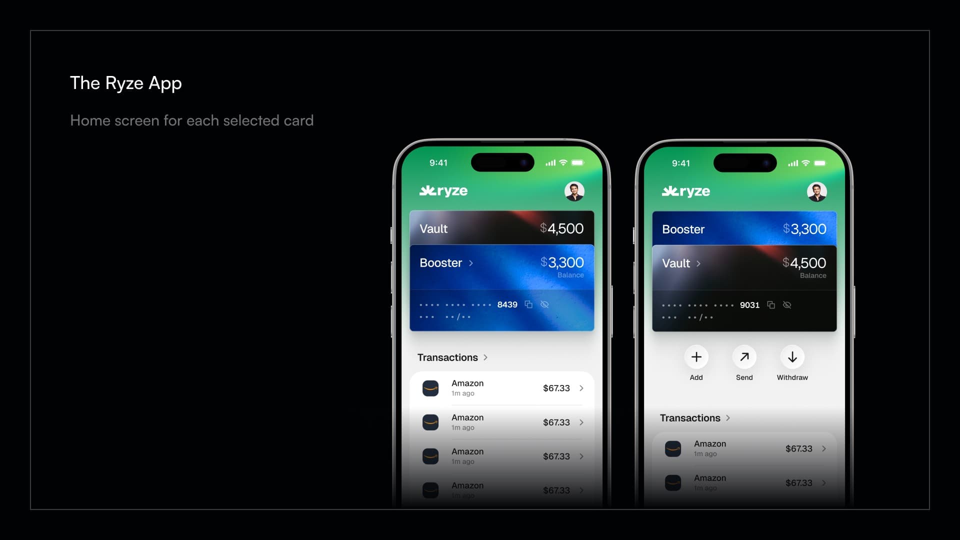 Ryze Bank brand identity exploration 17